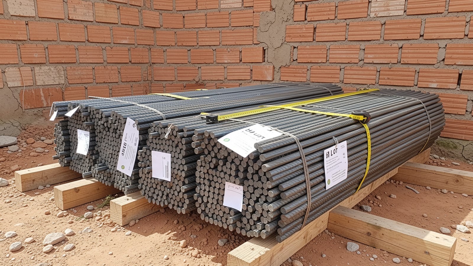 Rond à béton : contrôler les aciers à la livraison
