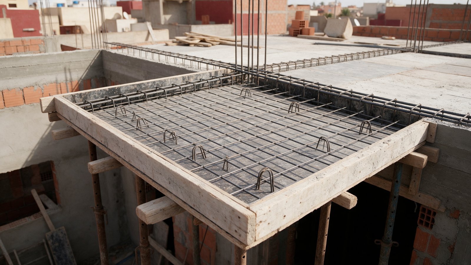 Balcon en porte-à-faux : où placer les aciers et pourquoi